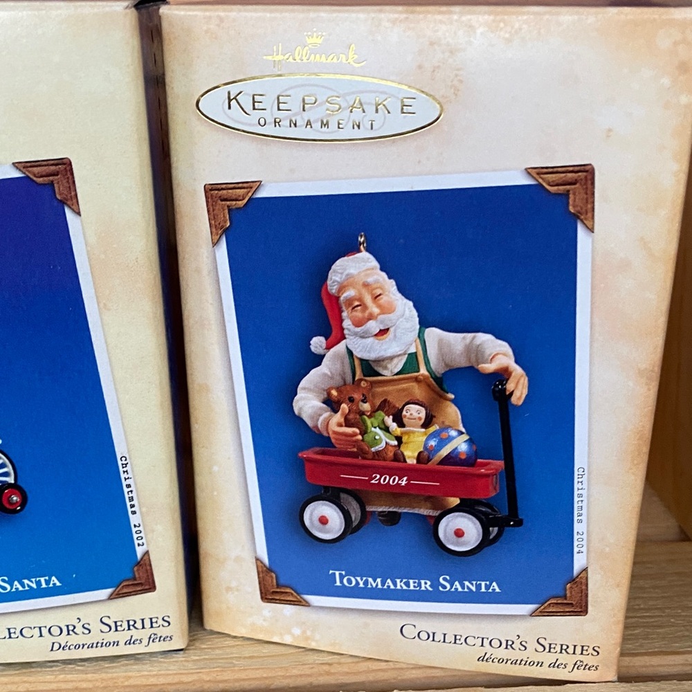8 Toymaker Santa Ornament Collection - Picture 5 of 10